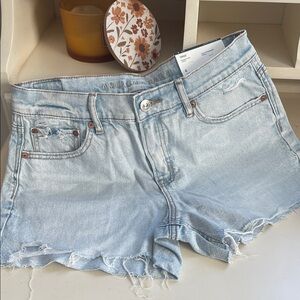 American Eagle Outfitters Faded Blue Jean Shorts